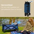 Luvego - Opvouwbare Bolderkar - 100KG
