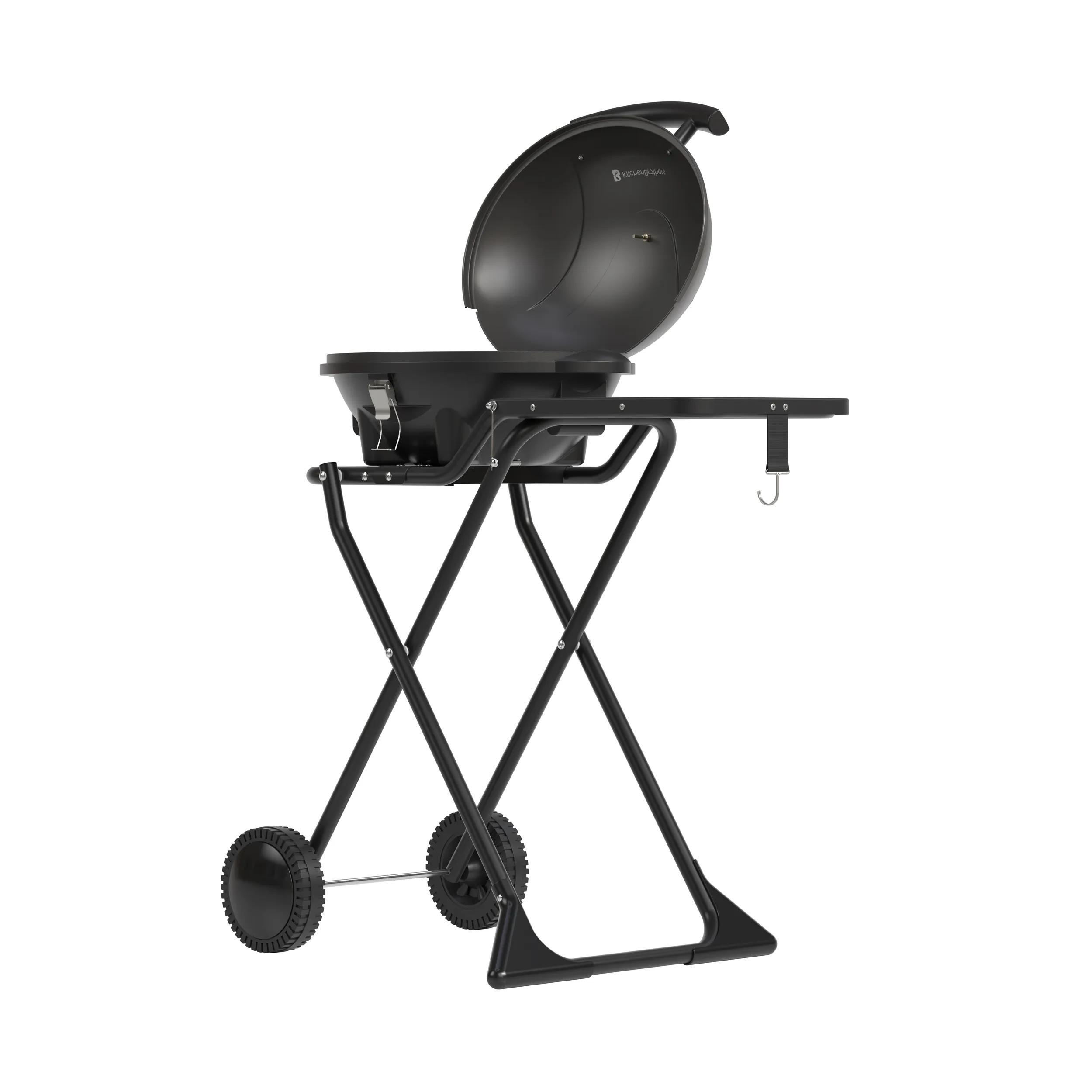Kitchenbrothers  Elektrische BBQ  2400W  Zwart