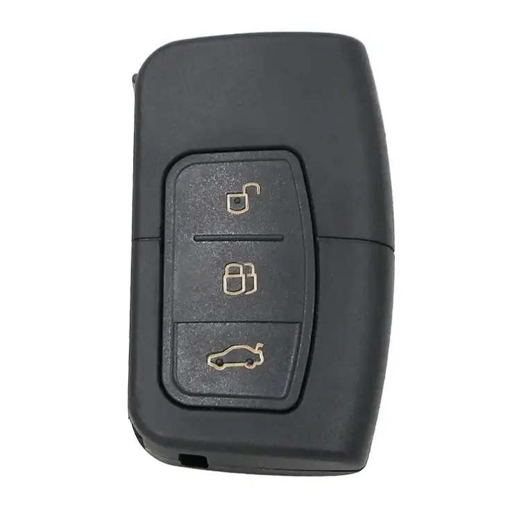 Smart key behuizing 3 knops geschikt voor Ford