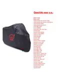 Redlabel Motorhoes 245x105x125 cm - Slotgat