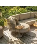 Volta naturel teak Bijzettafel
