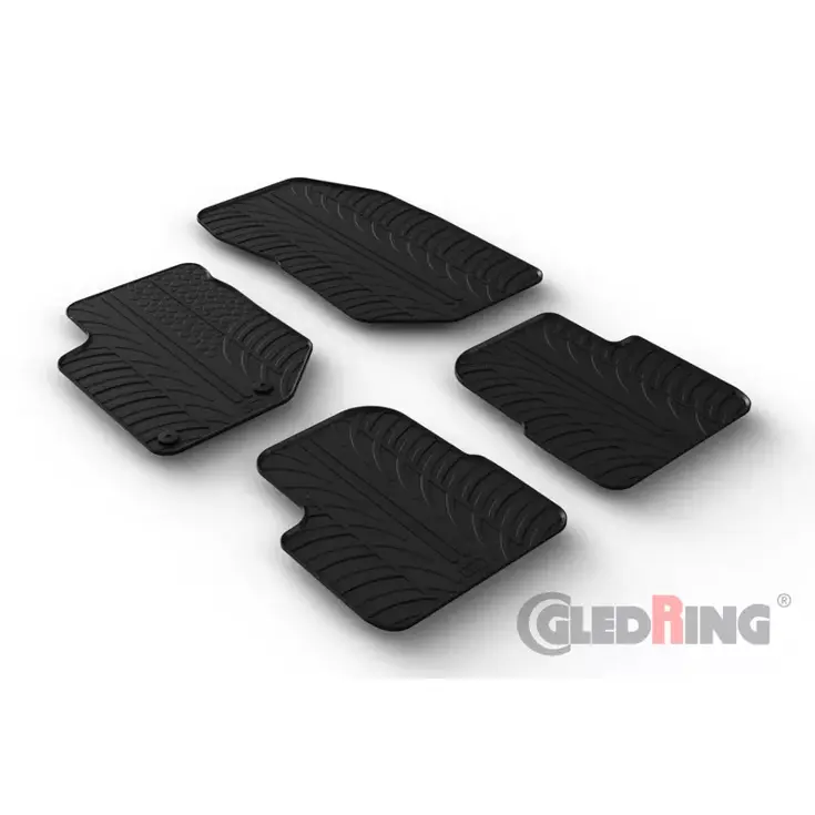 Citroen C4 III 5 deurs 2020 & C4 X 2022- excl. e-C4 - Rubbermatten - Gledring