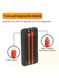 Telefoonhouder Fiets +Powerbank 10000 mAh