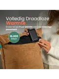 Qnuss Warmtekussen Ribstof 45x45