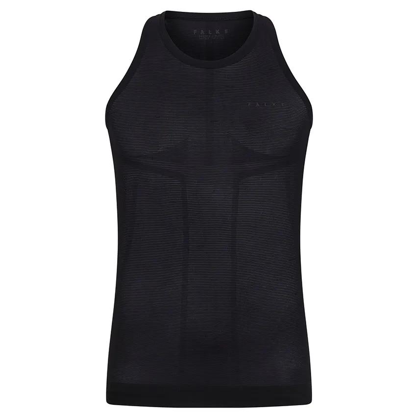 Falke   O-hals Tanktop Ultralight  Dames  Zwart