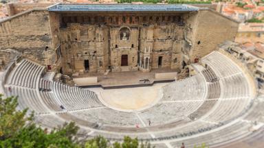 Frankrijk_Provence_Orange_Romeins-amfiteater_oudheid_GettyImages-468903794