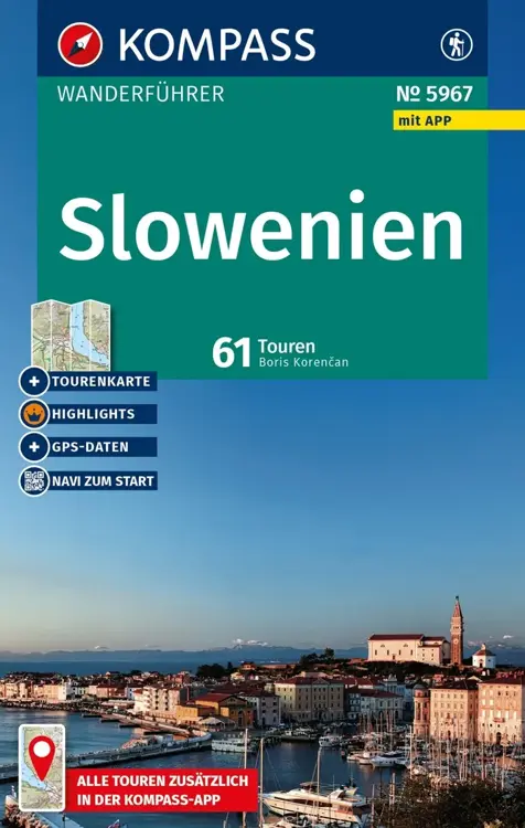 Wandelgids WF 5967 Slowenien