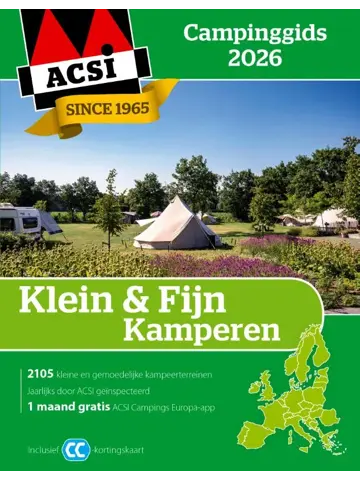 ACSI Klein & Fijn Kamperen gids 2026