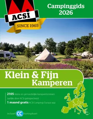 ACSI Klein & Fijn Kamperen gids 2026