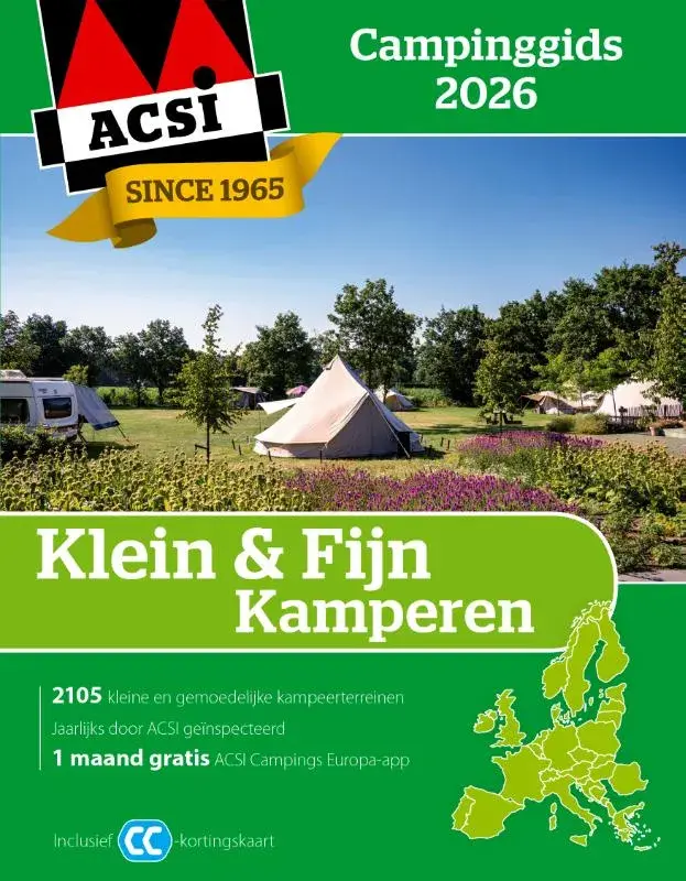 ACSI Klein & Fijn Kamperen gids 2026