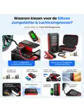 Jumpstarter - Compressor - 4000A & 10,8 Bar