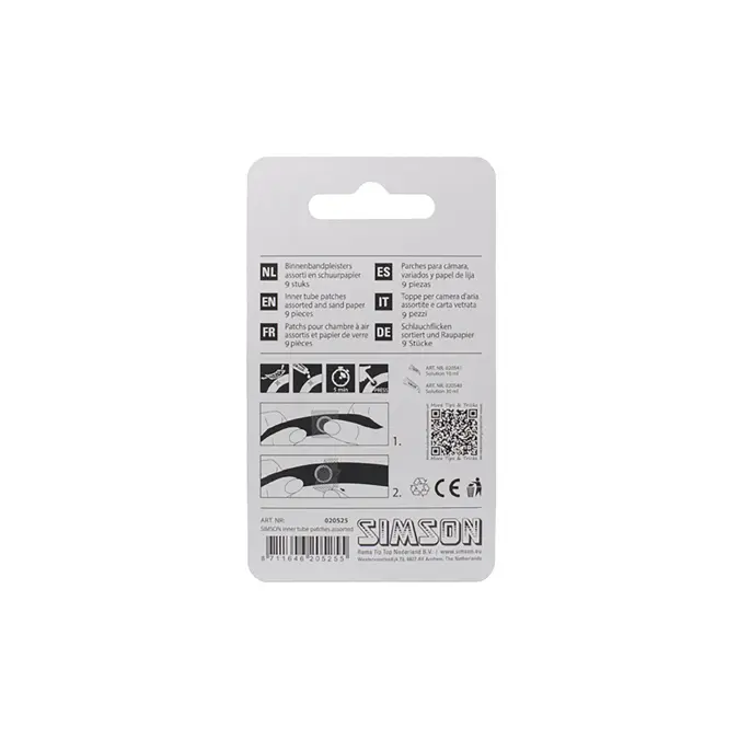 Simson Binnenbandpleisters Assortiment