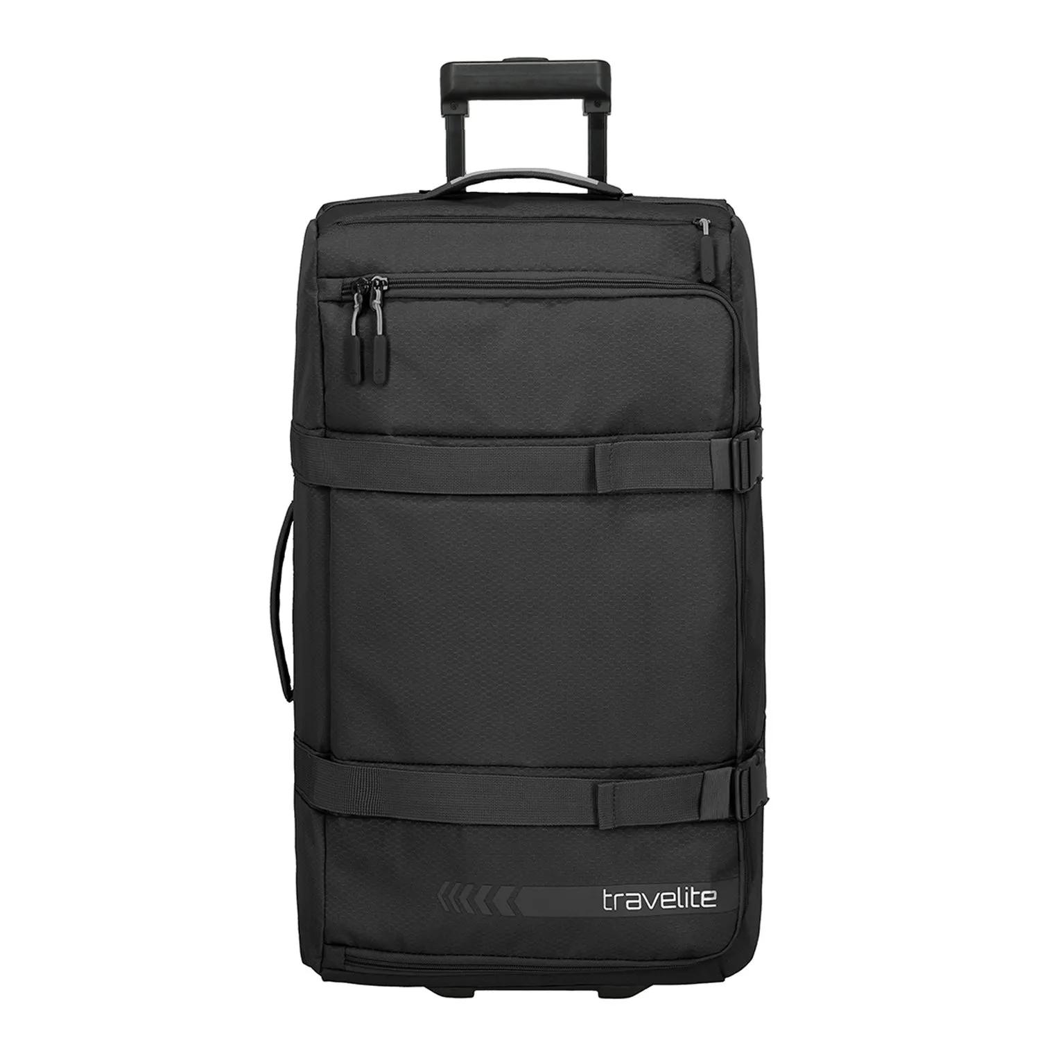 Travelite  Kick Off Wheeled Duffle L black  Zwart main product image