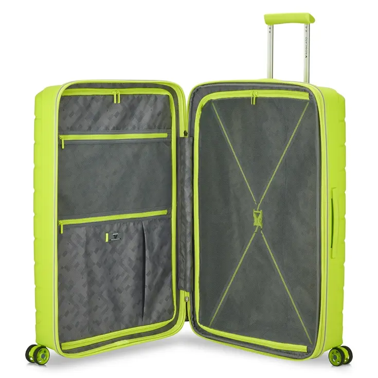 Roncato expandable trolley 78 spot Groen