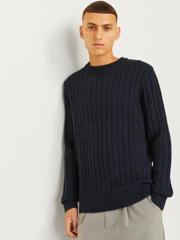 Heren Ross Knit Crew Neck