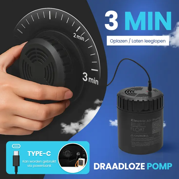 FLOAT Tweepersoons luchtbed - VersaVento