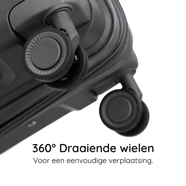 Anti breuk PP reiskoffer M - TSA-slot - 63 - 71L