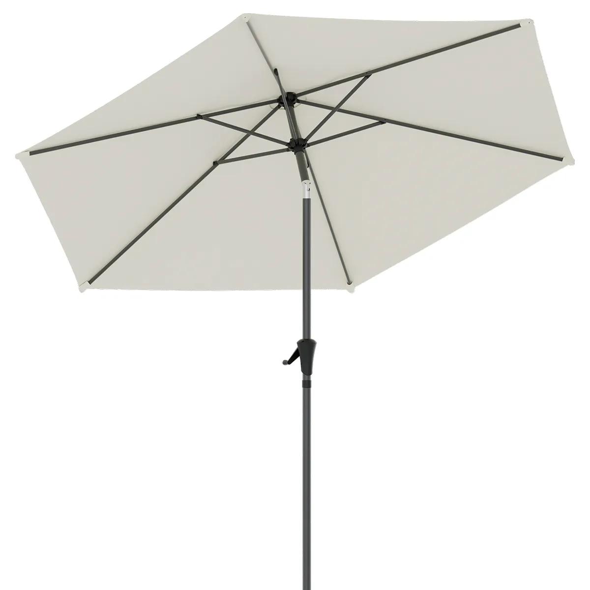 Lifegoods  Parasol  270 cm  Creme   XXL