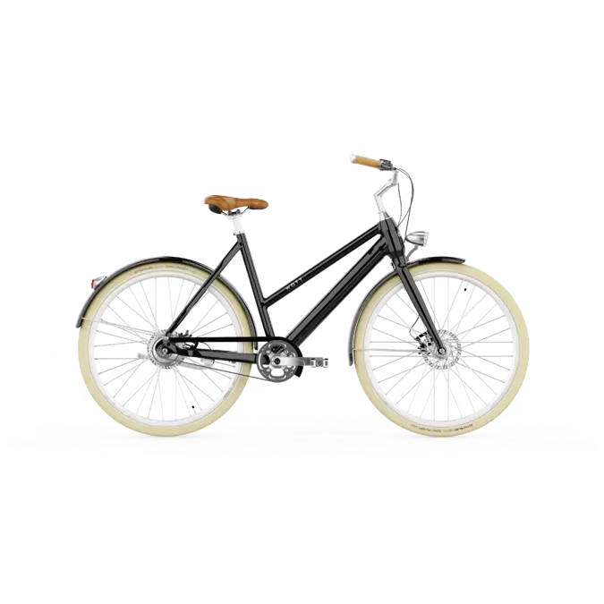 DUBLIN E-BIKE DAMES 50CM TAUPE