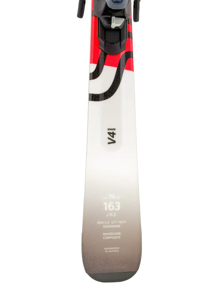 Shape V4 R SW ski's incl.binding