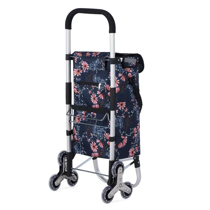 Boodschappentrolley 40L - Trapwielen
