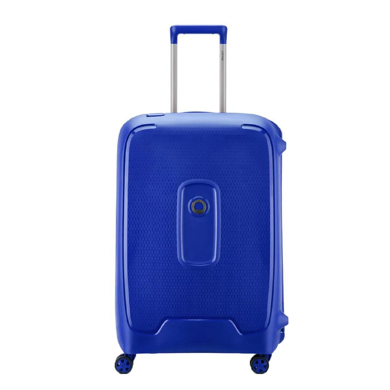 Delsey  Moncey 4 Wheel Trolley 69 blue  Blauw main product image