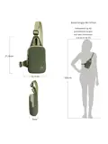 Voyages Anti-diefstal Compact Sling Tas