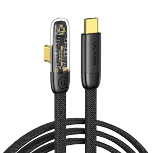 USB-C Kabel - 1.2m - Zwart - USAMS