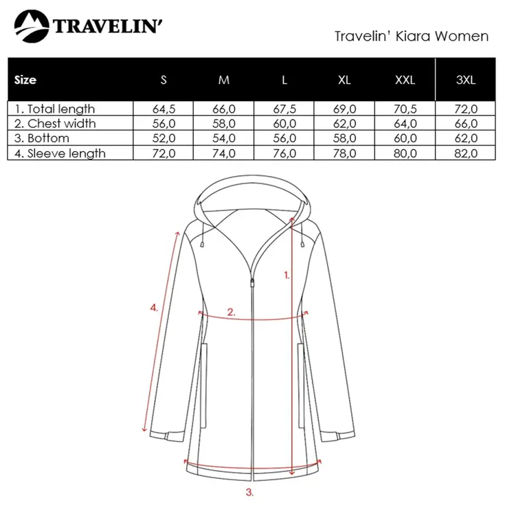Kiara Dames - Softshell Jas - Waterdicht