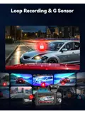 F17 Elite 3CH 4K Wifi GPS 128gb dashcam