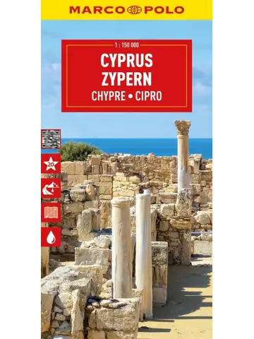 Wegenkaart Cyprus 1:200.000