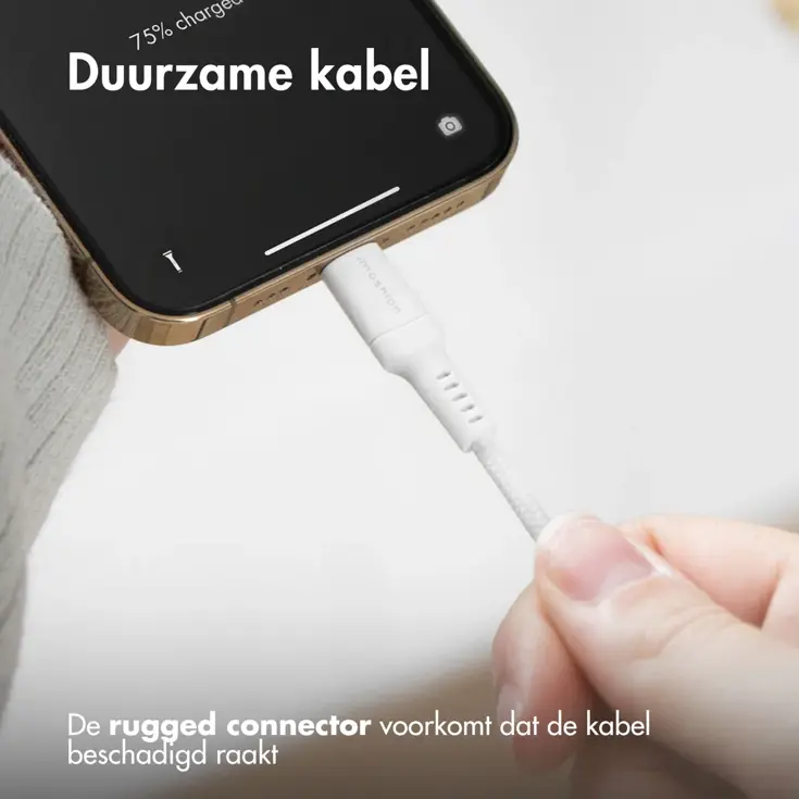 imoshion Lightning naar USB kabel 3 meter