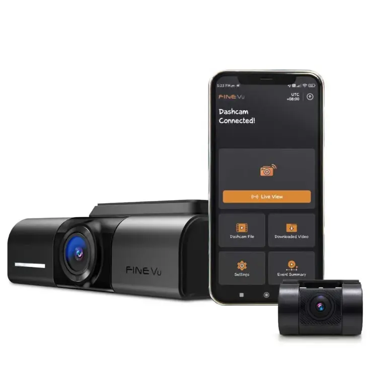 GX400 2CH 2K Wifi GPS 32gb dashcam