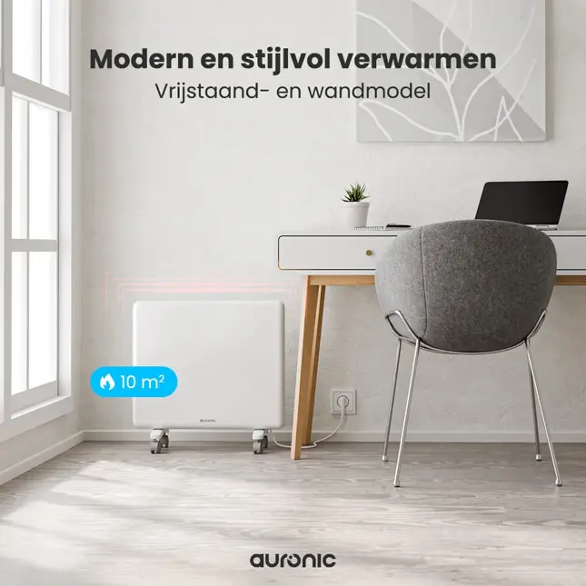 Auronic Convectorkachel - 1000 Watt