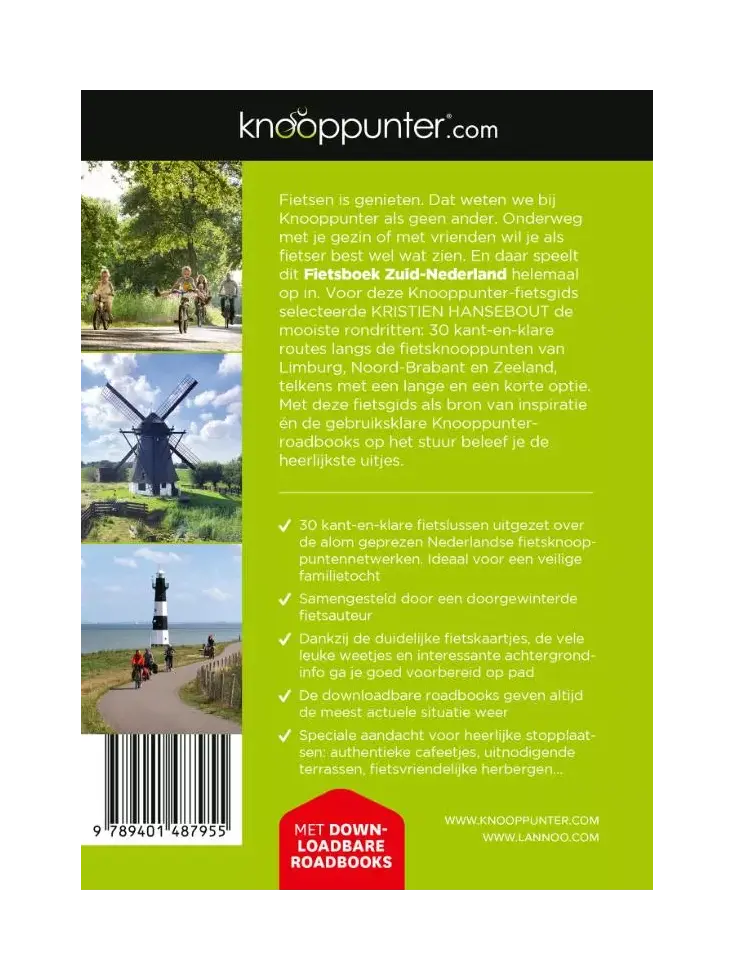Knooppunter fietsboek Zuid-Nederland