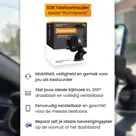 Telefoonhouder Auto voor Dashboard en Raam