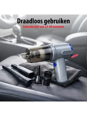 Auto Stofzuiger Draadloos 36W