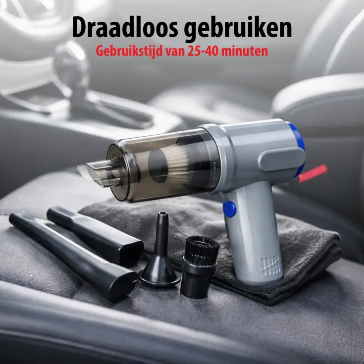 Auto Stofzuiger Draadloos 36W