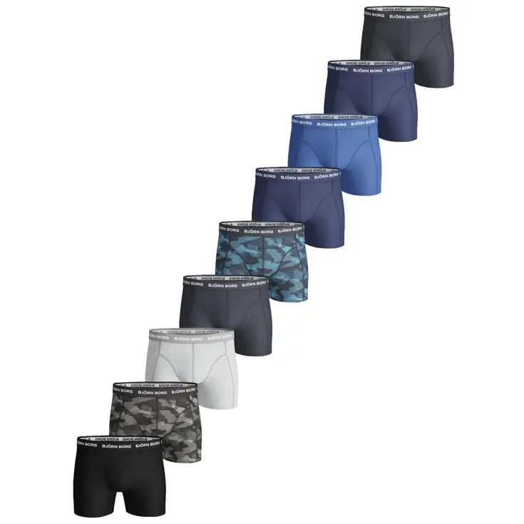 Heren 9-Pack Boxers Mix