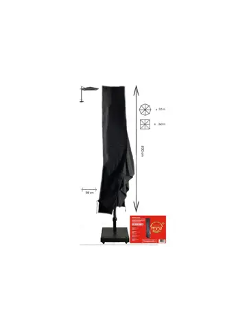 Zweefparasolhoes 230x50x58 cm - Goldenlabel
