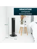 Princess - Slimme Toren ventilator