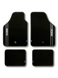 Automatten set - Stof - Zwart