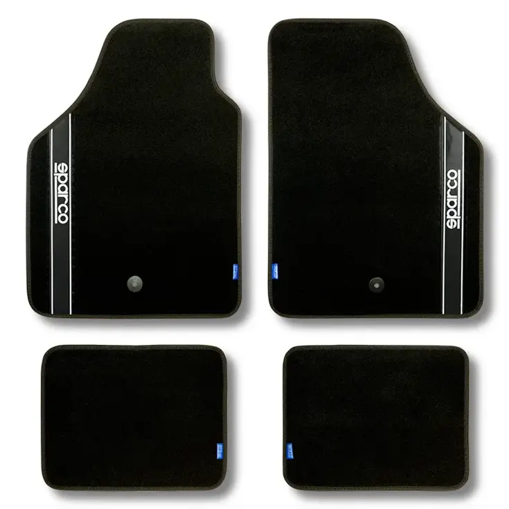 Automatten set - Stof - Zwart