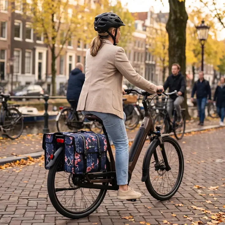 Fietstas Dubbel - Waterdicht - Reflecterend