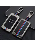 Metalen Sleutelhoesje voor Mitsubishi grijs A