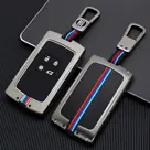 Metalen Sleutelhoesje voor Mitsubishi grijs A