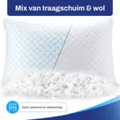 Sleeptight Hoofdkussen Verstelbaar Traagschuim