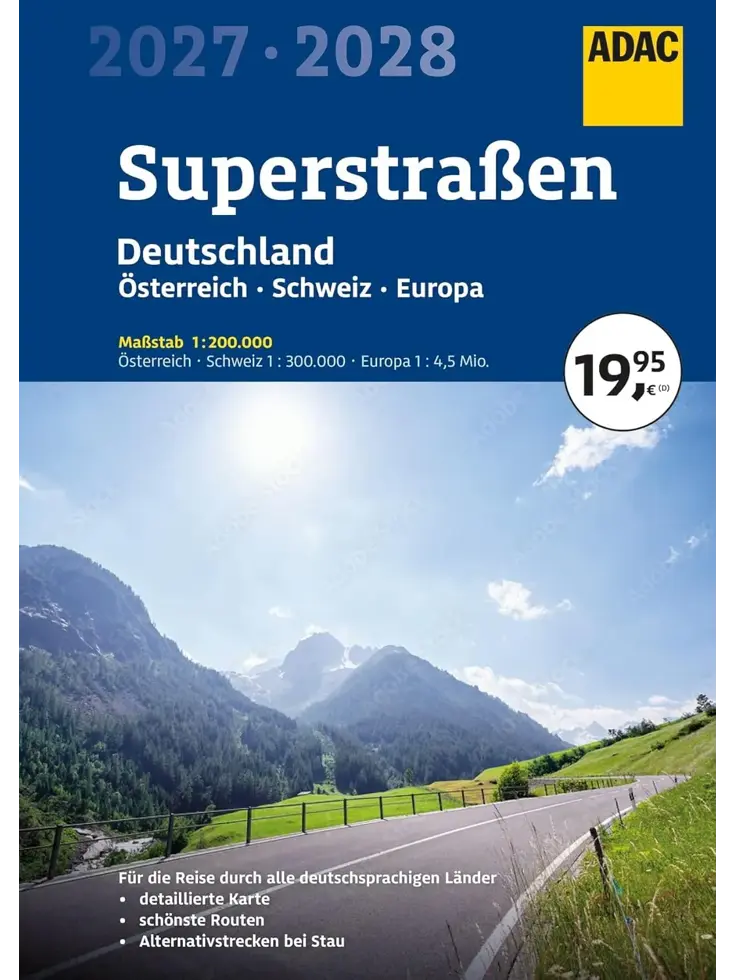 Deutschland Superstrassen Atlas 2027/2028