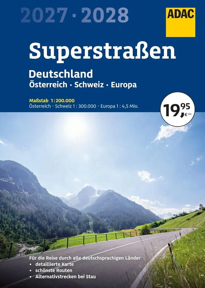 Deutschland Superstrassen Atlas 2027/2028