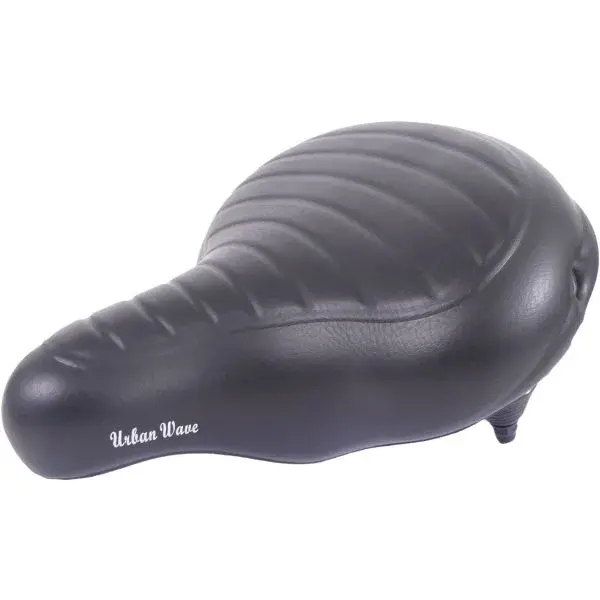 Edge Fietszadel Urban Xl Wave - Zwart